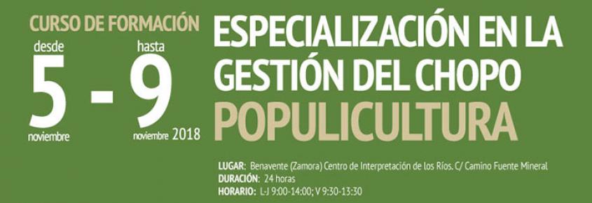 Cesefor imparte un curso sobre populicultura en Benavente Zamora populuscyl